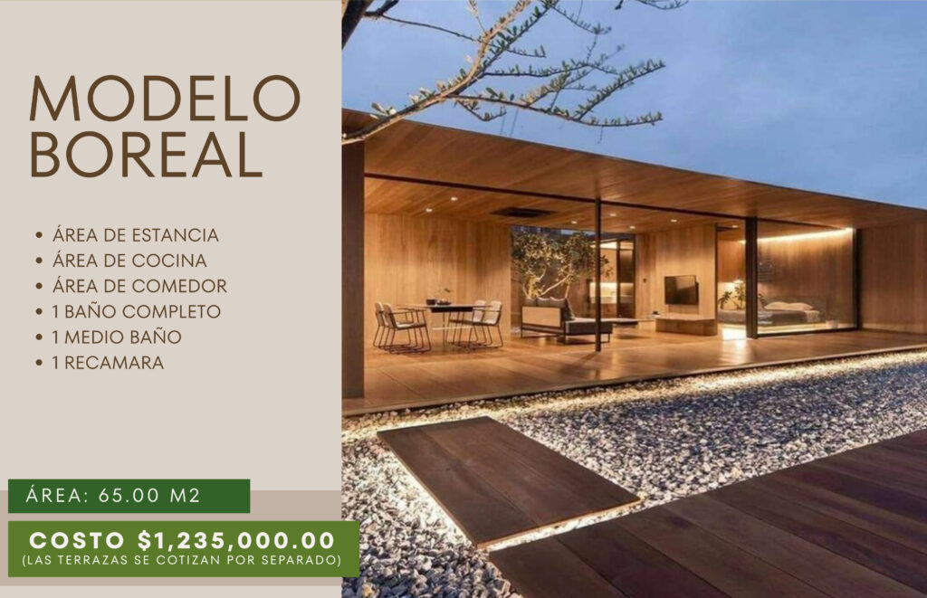 f.t. casa moderna boreal 65 m2