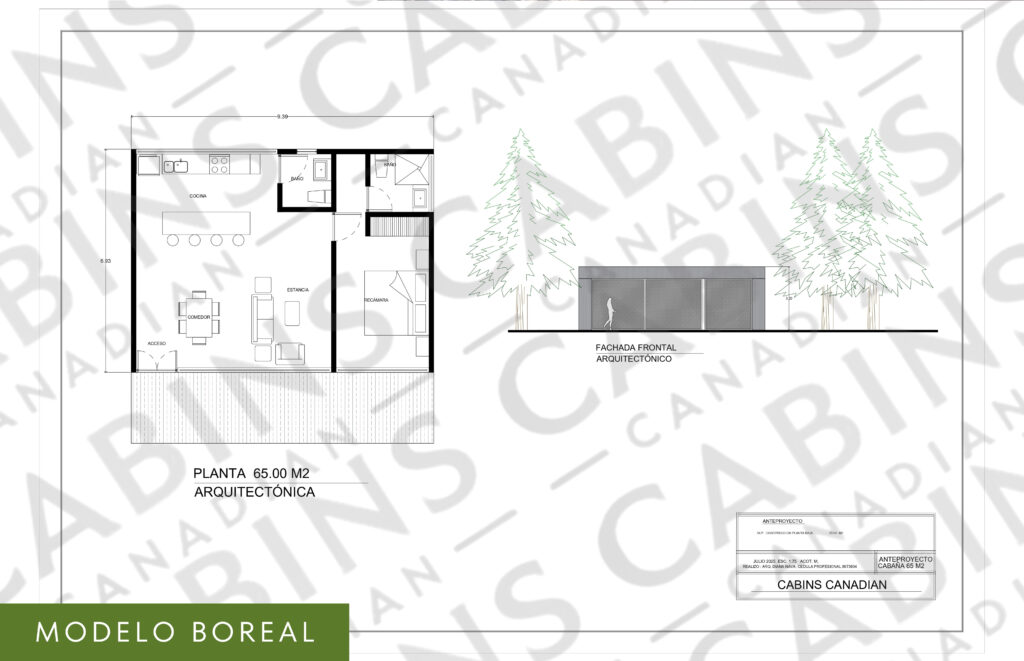 plano casa m. boreal 65m2