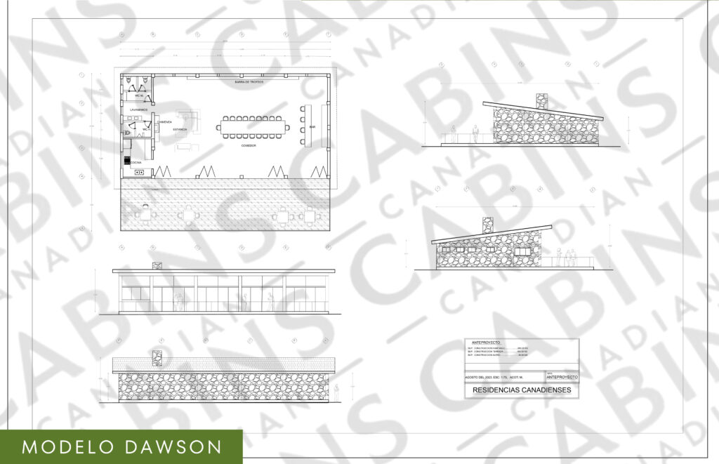 plano casa m. dawson 348m2