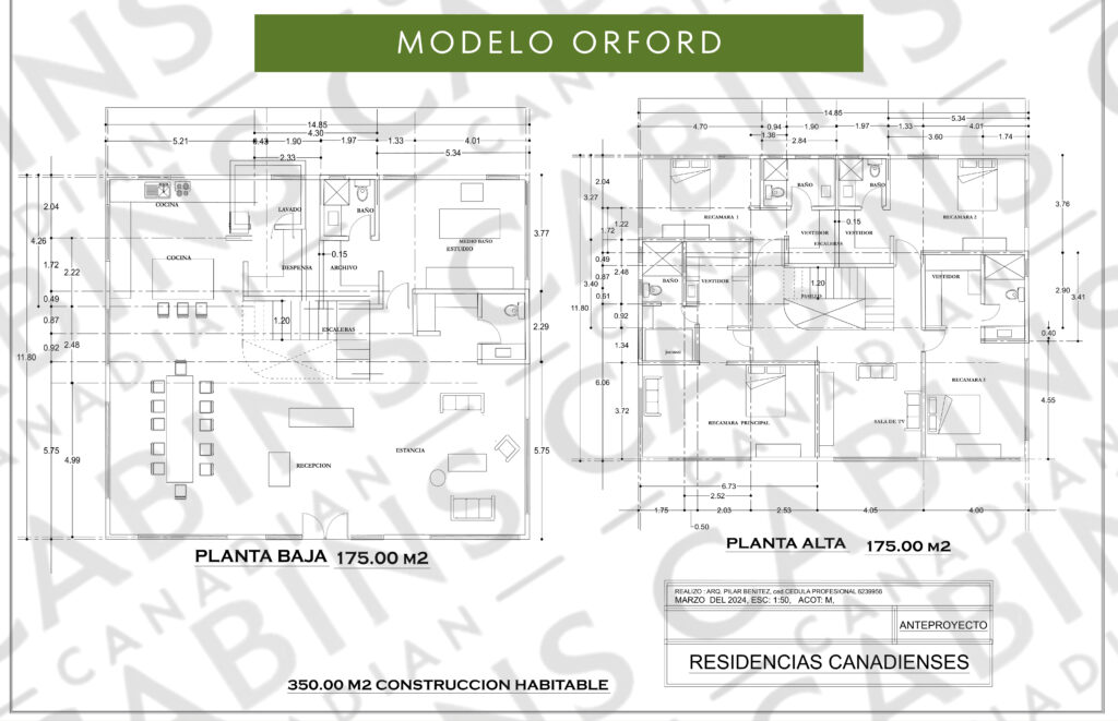 plano casa m. orford 350 m2