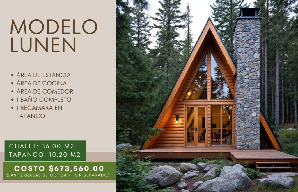 f.t. chalet lunen 46.20 m2