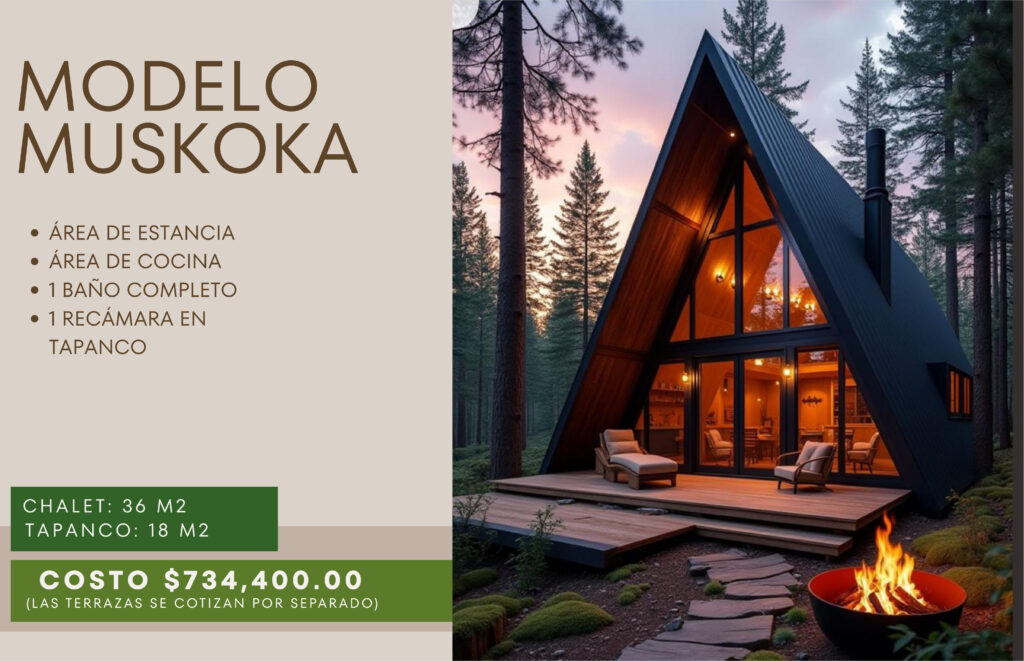 f.t. chalet muskoka 54 m2